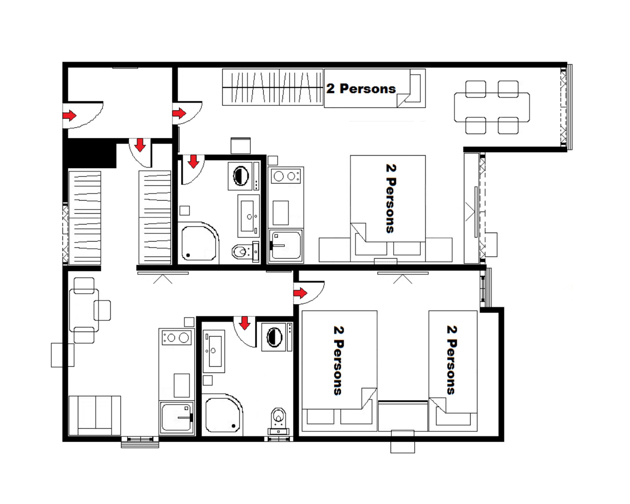 D&D Apartments 3 Budva Eksteriør bilde